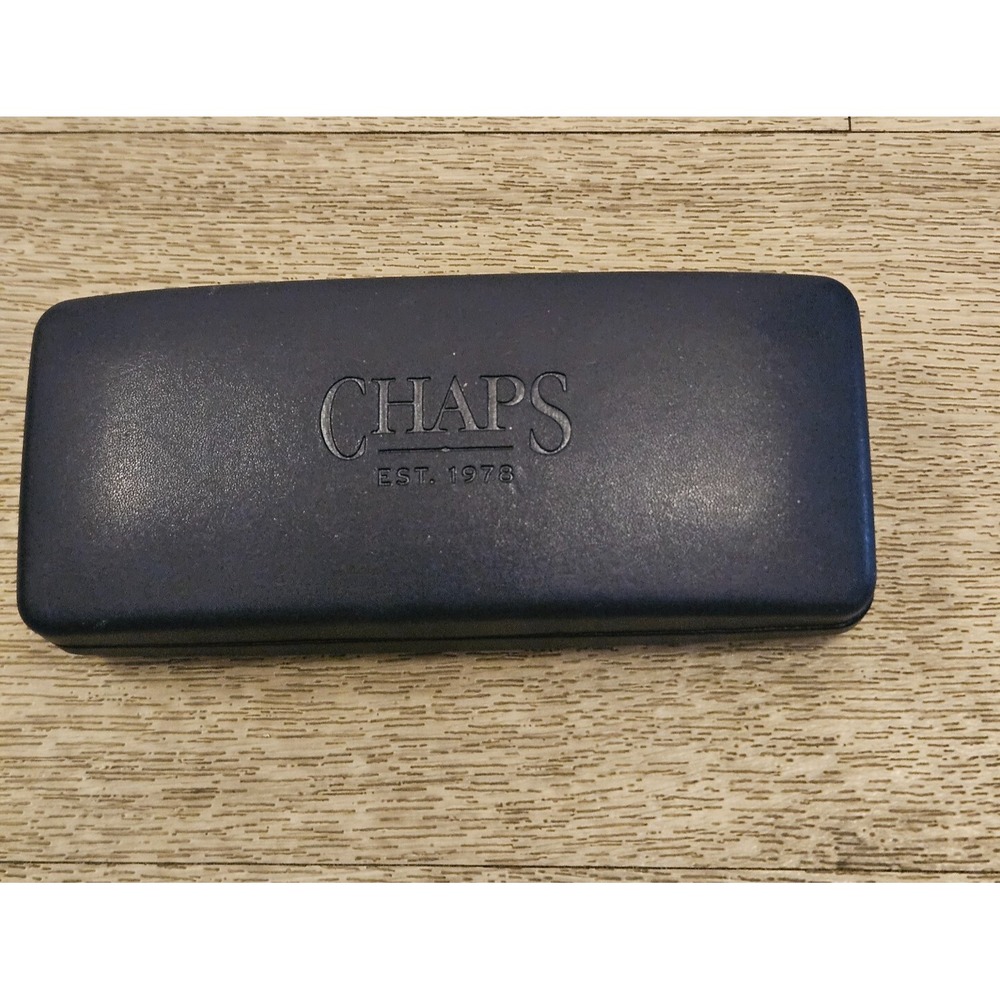 Champs navy blue Designer Glasses Hard Case ONLY Eye Storage Clamshell